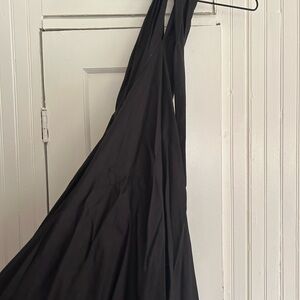 DISSH Black Halter Maxi Gown